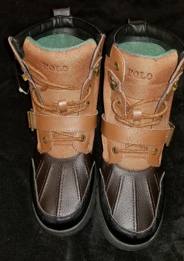 RALPH LAUREN POLO BOOTS....